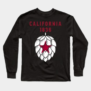 California State Flag 1835 - United States of Craft Beer Long Sleeve T-Shirt